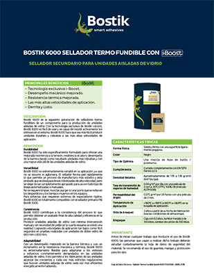 Bostik 6000 TDS 2017_Esp